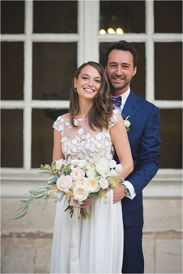 Rime Arodaky Bride in Romantic French Wedding