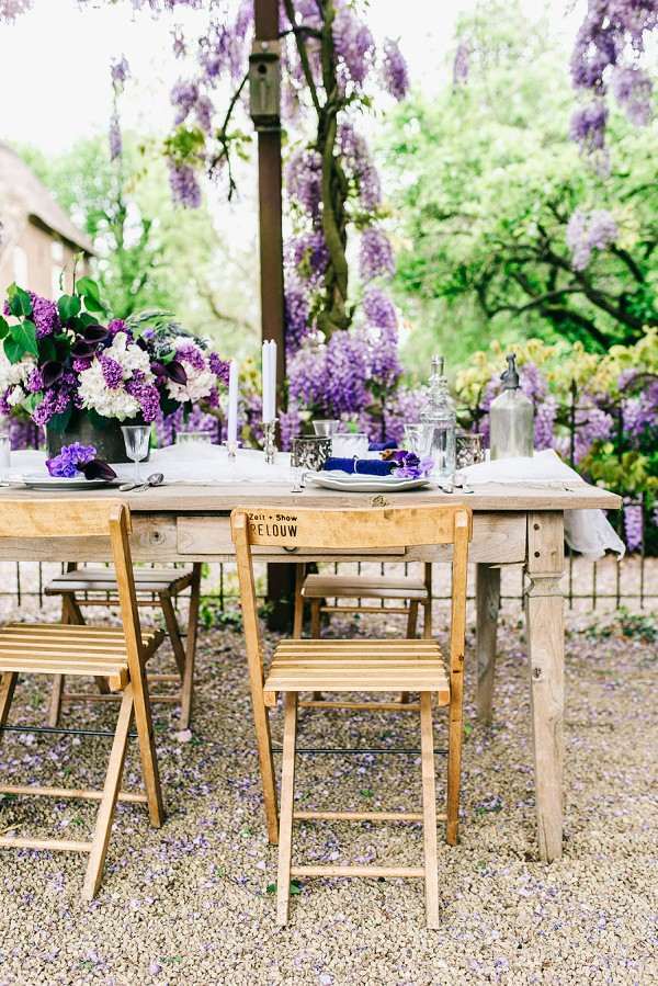 Romantic Wisteria-Inspired Wedding Styled Shoot