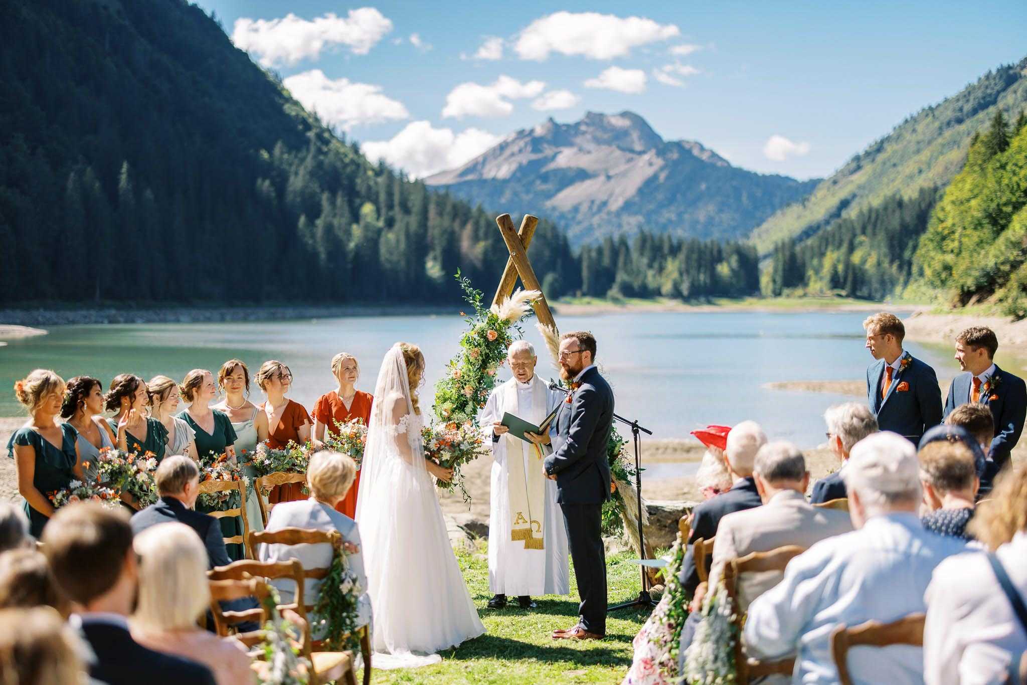 Rustic Romance at this French Alps Mountain Wedding