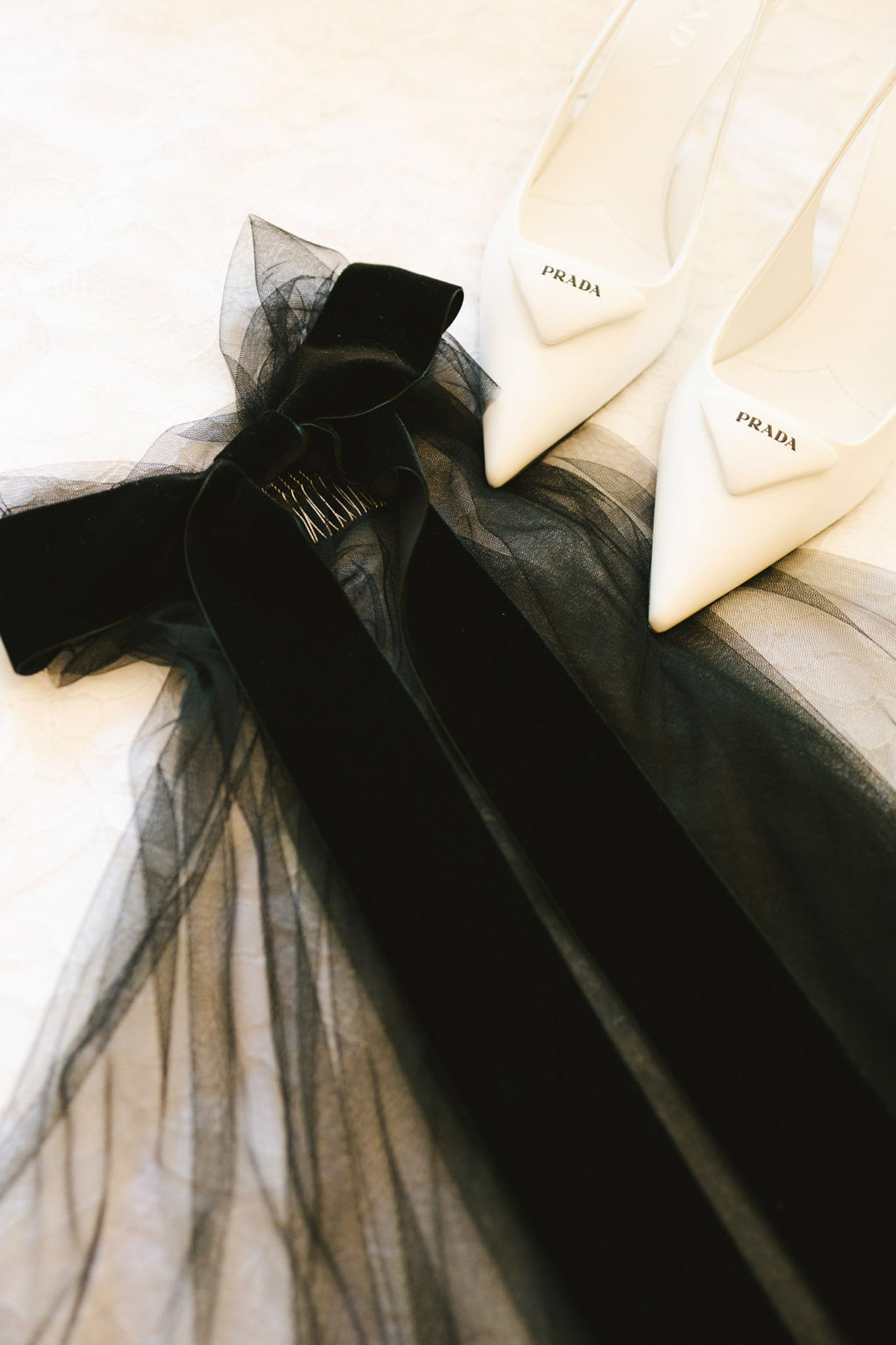 Wedding flat lay with shoes