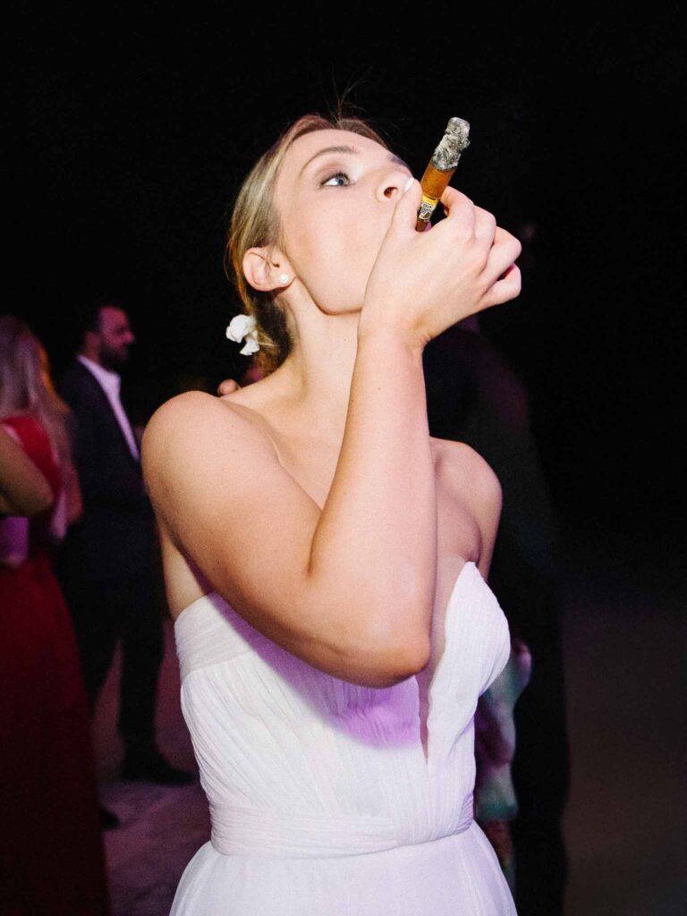 Villa Ehprussi Tatyana bride tobacco reception proper night time
